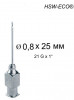 Игла Henke HSW-ECO&reg;, - 0,8х25 mm, Luer-Lock