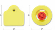 Ушная бирка FLEXO tronic R27 L/R