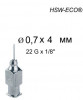 Игла Henke HSW-ECO&reg;, - 0,7x4 mm, Luer-Lock