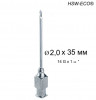 Игла Henke HSW-ECO&reg;, - 2,0 х 35 mm, Luer-Lock