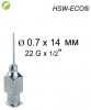 Игла Henke HSW-ECO&reg;, - 0,7 x 14 mm, Luer-Lock